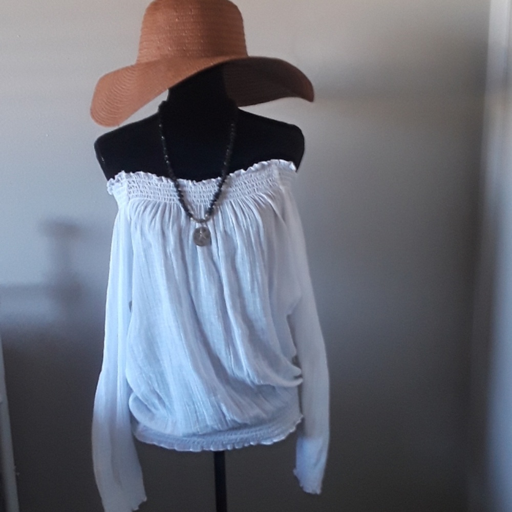 Venus brand white off the shoulder blouse
